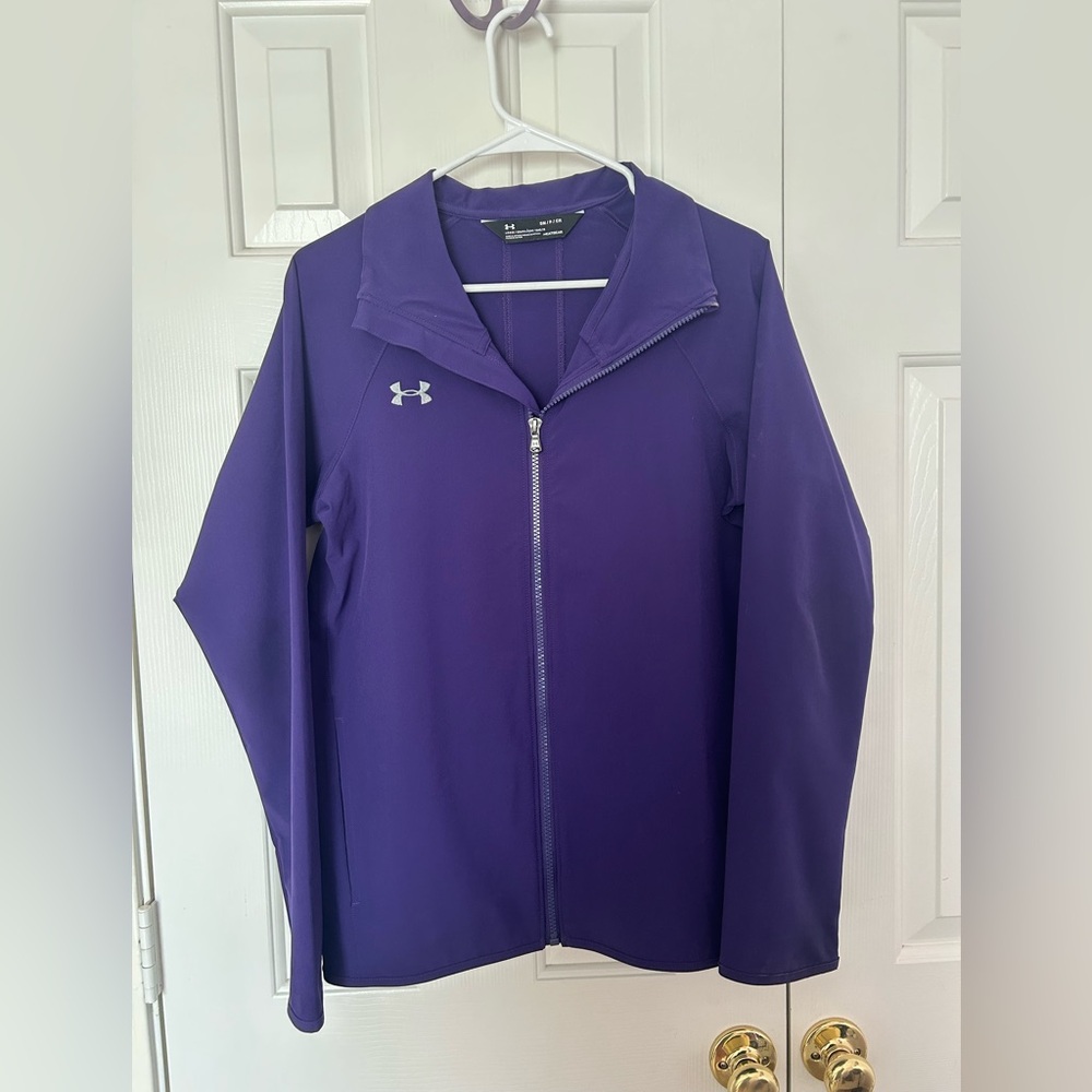 Under Armour Women's Purple Windbreaker Jacket